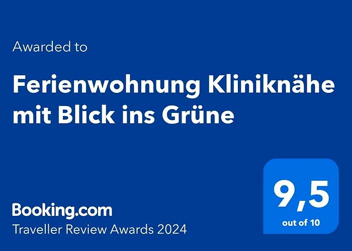 Ferienwohnung Kliniknaehe Mit Blick Ins Gruene